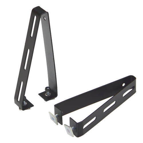 Seitenbegrenzer komplette Set für Aluminiumdachträger enthält 4 Stützen 18 cm CR941-013