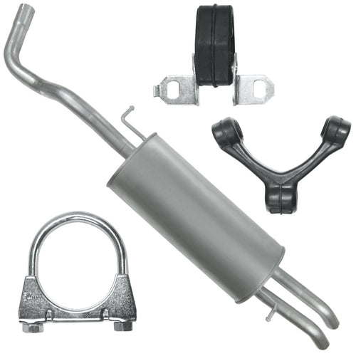 Endtopf Auspuff für Seat Toledo 2 II (11.1998-10.2005) 1.8i Limousine_1