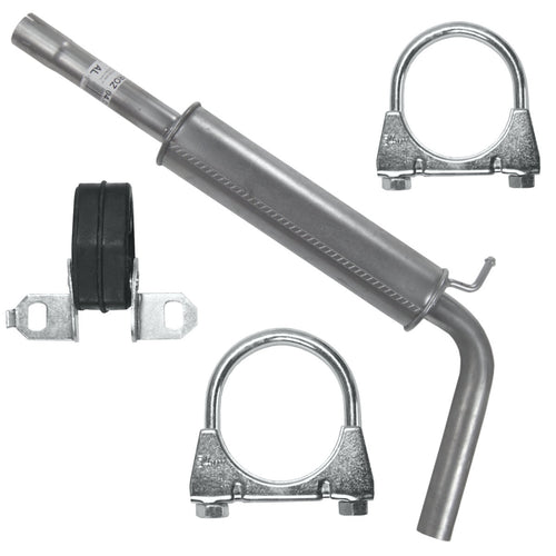 Mitteltopf Auspuff für Volkswagen Polo 4 IV 9N (11.2001-12.2009) 1.9 TDI Fließheck_1