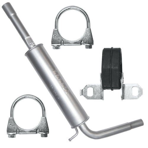 Mitteltopf Auspuff für Volkswagen Polo 4 IV 9N (11.2001-12.2009) 1.2i Fließheck_1