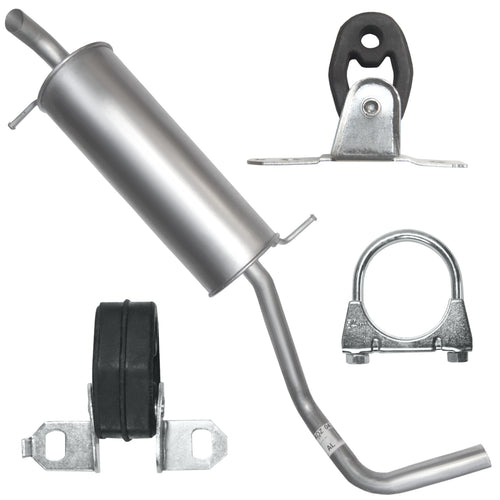 Endtopf Auspuff für Skoda Fabia 1 I (12/1999-11/2005) 1.2i Fließheck, Limousine_1