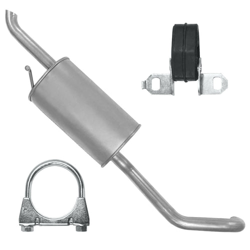 Endtopf Auspuff für Seat Ibiza 3 III 6L (09.2001-12-2008) 1.2i Fließheck_1