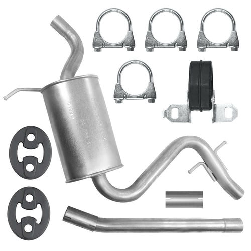 Mitteltopf Auspuff für Volkswagen Golf 5 V (10.2003-11.2008) 1.6i Kombi Variant_1