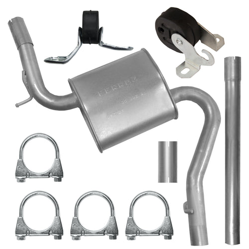 Mitteltopf Auspuff für Audi A4 B6 (11.2000-12.2004) 1.9 TDI Kombi Avant, Limousine_1