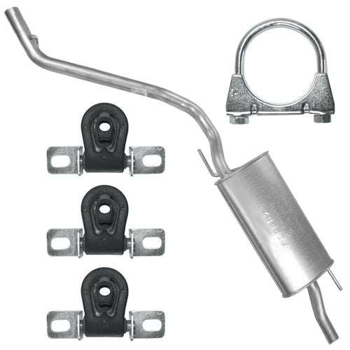 Endtopf Auspuff für Volkswagen Golf 3 III (01.1991-12.1997) 1.4i 1.6i 1.8i 1.9 D Fließheck_1