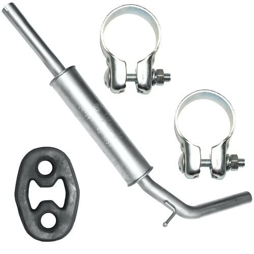 Mitteltopf Auspuff für Volkswagen Polo 3 III 6N (10.1994-10.2001) 1.0i 1.3i 1.4i 1.6i Fließheck_1