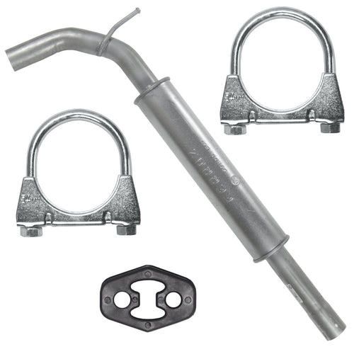 Mitteltopf Auspuff für Volkswagen Polo 3 III 6N (10.1994-10.2001) 1.4i 1.6i 1.7 SDI 1.9 SDI 1.9 TDI Kombi Variant, Limousine_1