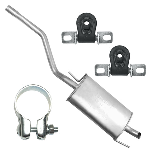 Endtopf Auspuff für Volkswagen Caddy 2 II 9K (11.1995-01.2004) 1.4i 1.6i 1.9 D Van_1