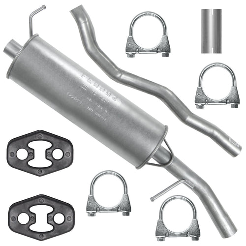 Mitteltopf Auspuff für Seat Alhambra 1 I (01.1998-03.2010) 1.8 T 2.0i Van_1