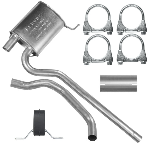 Mitteltopf Auspuff für Volkswagen Passat B5 (10.2000-06.2005) 1.6i Kombi Variant, Limousine_1