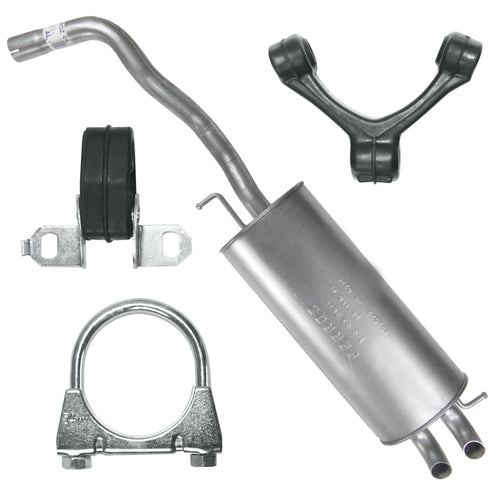 Endtopf Auspuff für Seat Leon 1 I (11.1999-12.2005) 1.8i Fließheck_1