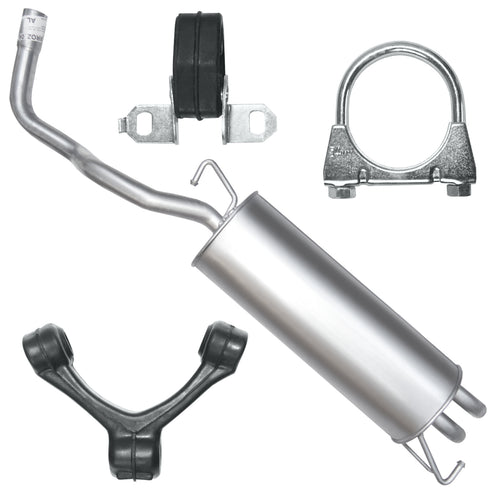 Endtopf Auspuff für Audi A3 8L (07.1996-12.2003) 1.6i Fließheck_1