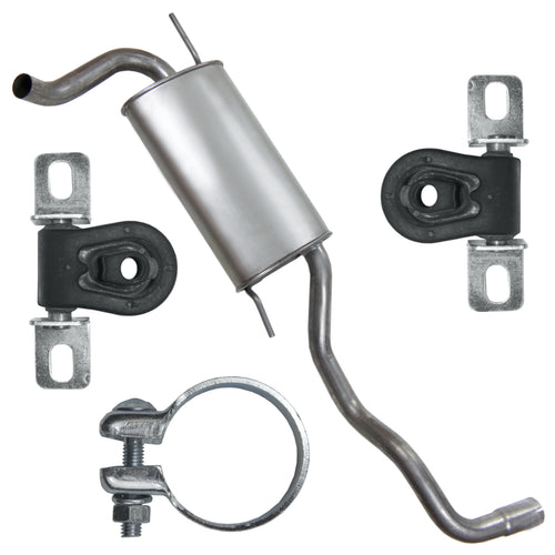 Endtopf Auspuff für Volkswagen Polo 3 III 6N (10.1994-10.2001) 1.4 Fließheck_1