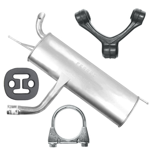 Endtopf Auspuff für Volkswagen Golf Plus 5 V (12.2004-01.2014) 1.6 1.6 FSI Van_1