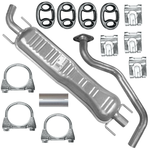 Mitteltopf Auspuff für Opel Zafira 1 I A (04.1999-06.2005) 1.6i 1.8 2.2i Van_1
