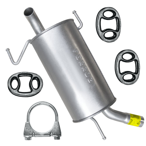Endtopf Auspuff für Opel Corsa 3 III C (09.2000-12.2006) 1.0i 12V Fließheck_1