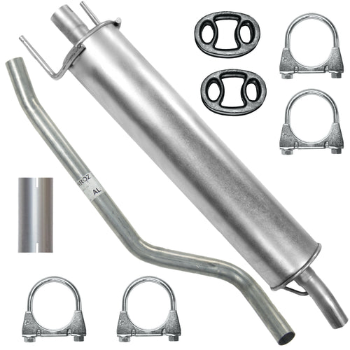 Mitteltopf Auspuff für Opel Corsa 3 III C (09.2000-12.2006) 1.0i 12V Fließheck_1