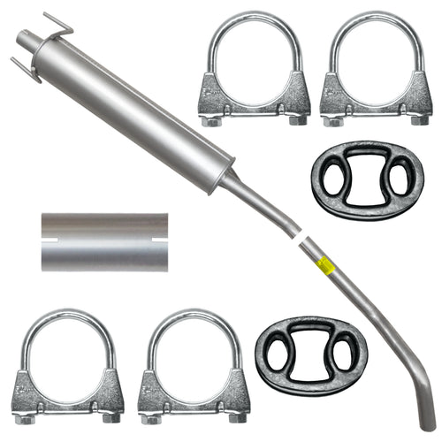Mitteltopf Auspuff für Opel Corsa 3 III C (09.2000-12.2006) 1.2 1.4 Fließheck_1