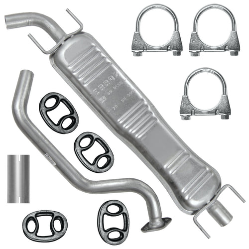 Mitteltopf Auspuff für Opel Zafira 1 I A (04.1999-06.2005) 2.0 DI 2.0 DTI 2.2 DTI Van_1