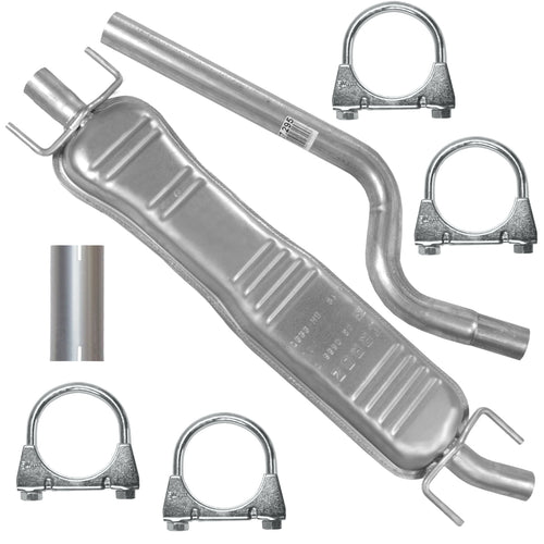 Mitteltopf Auspuff für Opel Astra 3 III H (03.2004-12.2014) 1.6i 1.8i Fließheck_1