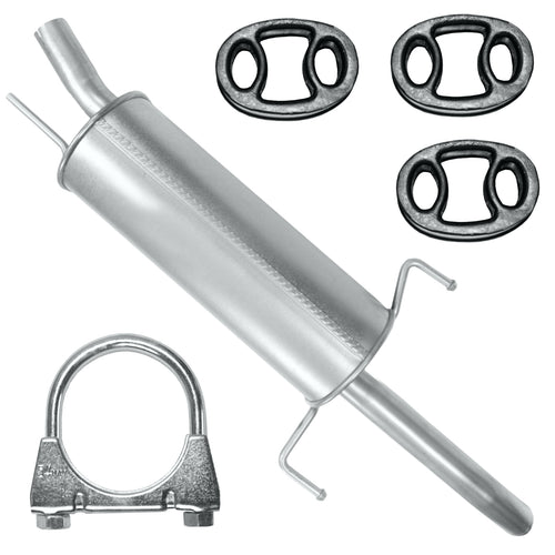 Endtopf Auspuff für Opel Astra 2 II G (03.1998-12.2009) 1.4i 1.6i 1.8i 1.7 TD Limousine_1