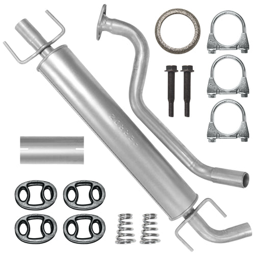Mitteltopf Auspuff für Opel Zafira 1 I A (04.1999-06.2005) 1.6 1.8 2.2 Van_1