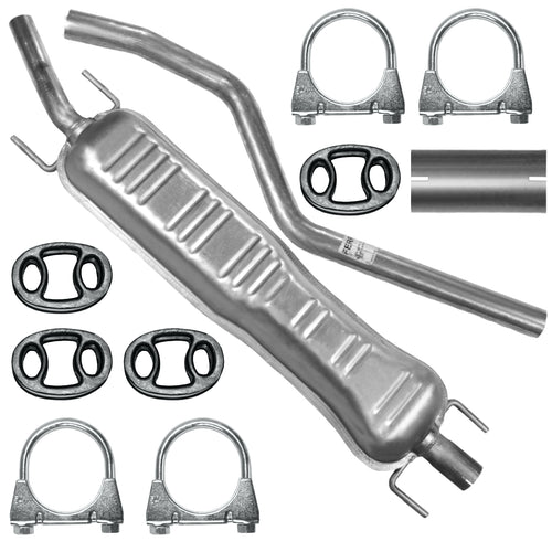 Mitteltopf Auspuff für Opel Astra 3 III H (03.2004-12.2010) 1.6i 1.8i Kombi Caravan_1