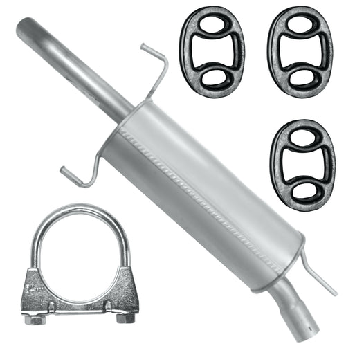 Endtopf Auspuff für Opel Astra 2 II G (03.1998-12.2009) 2.0 DI 2.2 DTI Limousine_1