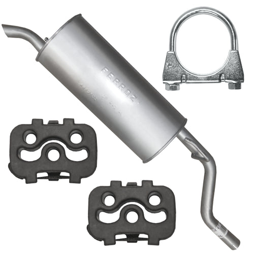 Endtopf Auspuff für Opel Corsa 4 IV D (07.2006-12.2014) 1.2i Fließheck_1
