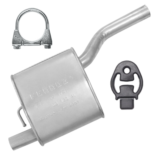 Endtopf Auspuff für Ford Focus 1 I MK1 (08.1998-03.2005) 1.6i Fließheck_1