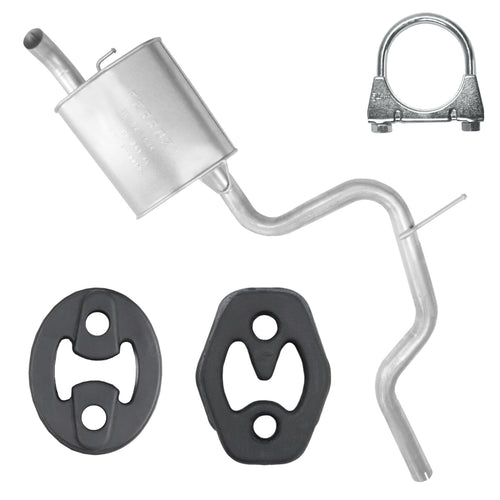 Endtopf Auspuff für Ford Mondeo 3 III MK3 (10.2000-03.2007) 1.8i 2.0i Limousine_1