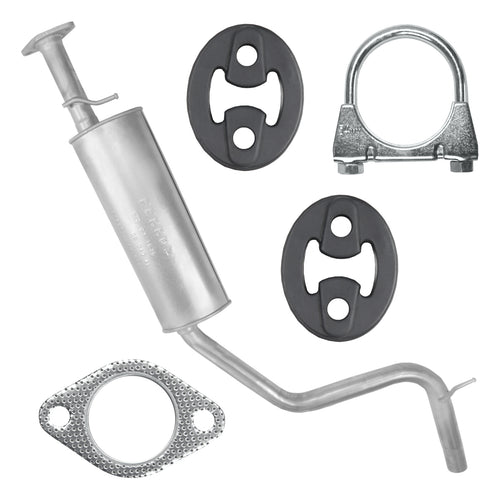 Mitteltopf Auspuff für Ford Mondeo 3 III MK3 (10.2000-03.2007) 1.8i 2.0i Limousine_1