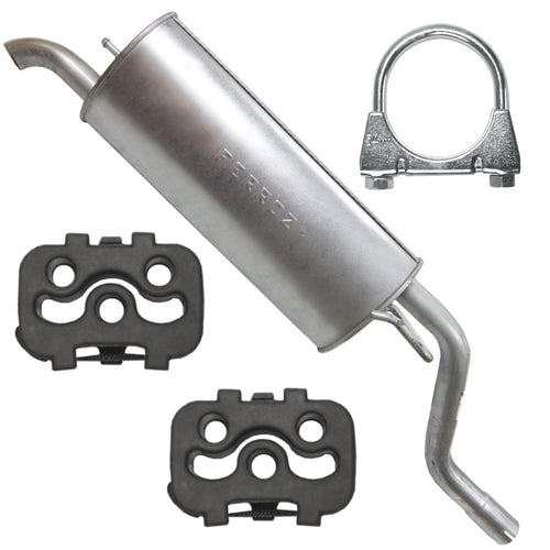 Endtopf Auspuff für Fiat Grande Punto 1 I (09.2005-12.2009) 1.4 Fließheck_1