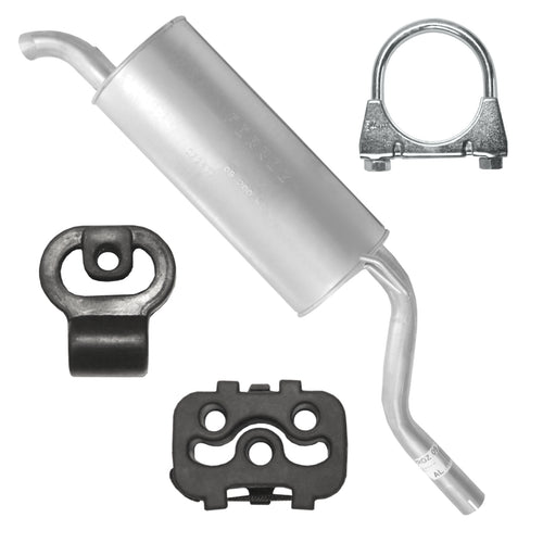 Endtopf Auspuff für Fiat Grande Punto 1 I (09.2005-12.2009) 1.3 MJTD Fließheck_1