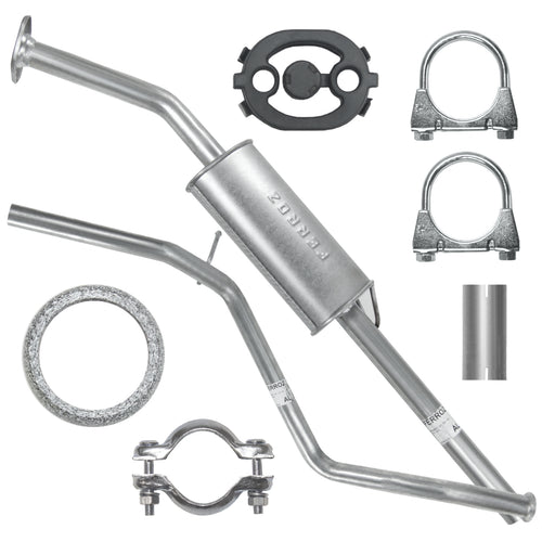 Mitteltopf Auspuff für Peugeot 307 1 I (03.2003-04.2009) 1.6i Cabrio_1