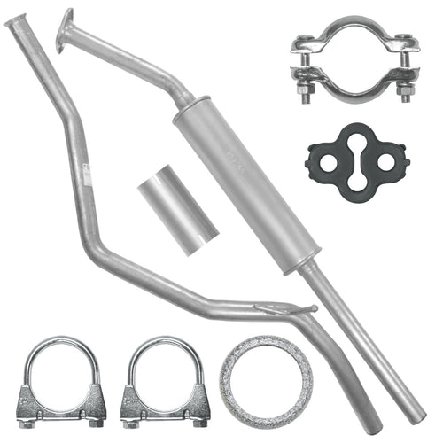 Mitteltopf Auspuff für Peugeot 307 1 I (04.2001-05.2009) 1.6 Kombi SW_1