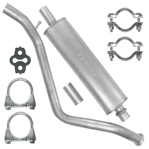 Mitteltopf Auspuff für Peugeot 307 1 I (04.2001-05.2009) 2.0 Cabrio, Fließheck_1