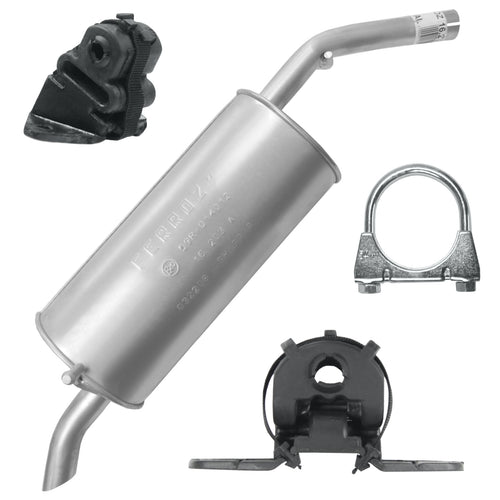 Endtopf Auspuff für Peugeot 207 1 I (02.2006-12.2015) 1.4i Fließheck_1