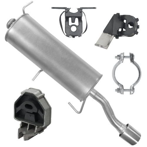Endtopf Auspuff für Peugeot 307 1 I (04.2001-05.2009) 2.0 Cabrio_1