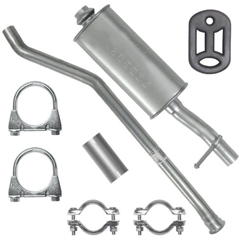 Mitteltopf Auspuff für Peugeot Partner 1 I (01.1996-01.2002) 1.1i 1.4i 1.8i Van_1