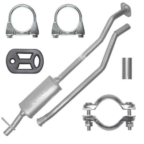 Mitteltopf Auspuff für Peugeot Partner 1 I (10.2003-11.2009) 1.1i 1.4i 1.6i Van_1