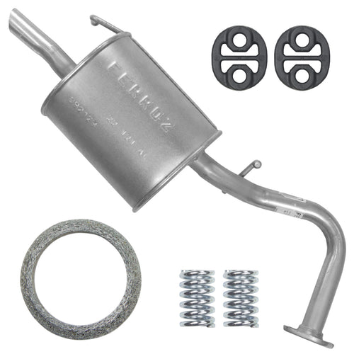 Endtopf Auspuff für Toyota Yaris 2 II XP9 (08.2005-12.2014) 1.0 Fließheck_1