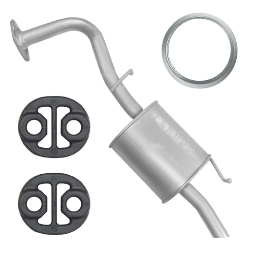 Endtopf Auspuff für Toyota Yaris 2 II XP9 (08.2005-12.2014) 1.3i Fließheck_1