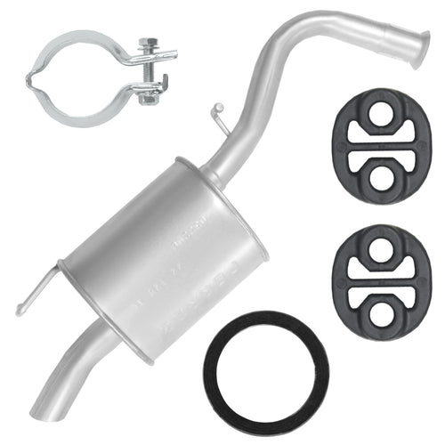 Endtopf Auspuff für Toyota Yaris 2 II XP9 (08.2005-12.2014) 1.4 D Fließheck_1