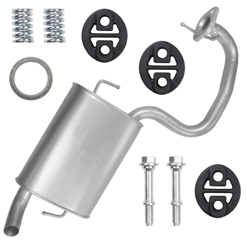 Endtopf Auspuff für Toyota Avensis 2 II T25 (03.2003-11.2008) 1.6i 1.8i Kombi, Limousine_1
