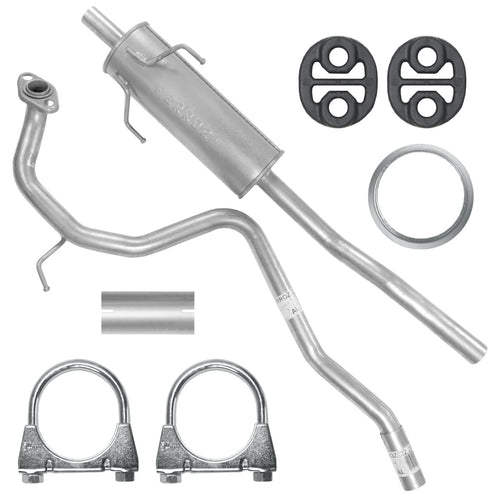 Mitteltopf Auspuff für Toyota Yaris 2 II XP9 (08.2005-12.2014) 1.3 Fließheck_1