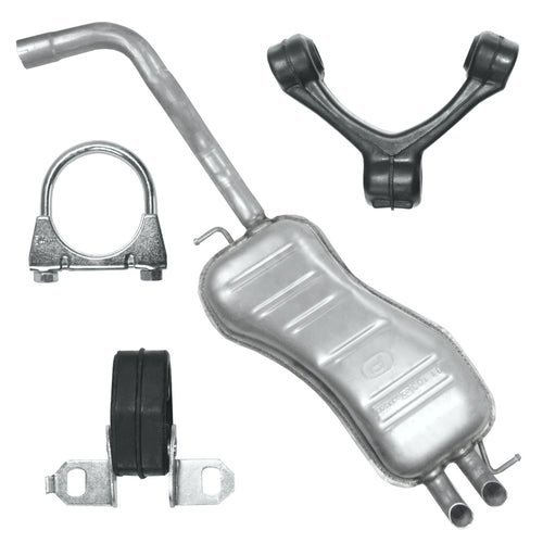 Endtopf Auspuff für Volkswagen Golf 4 IV Fließheck 1.8 T, 2.0, 2.3 (1997-06/2004)_1