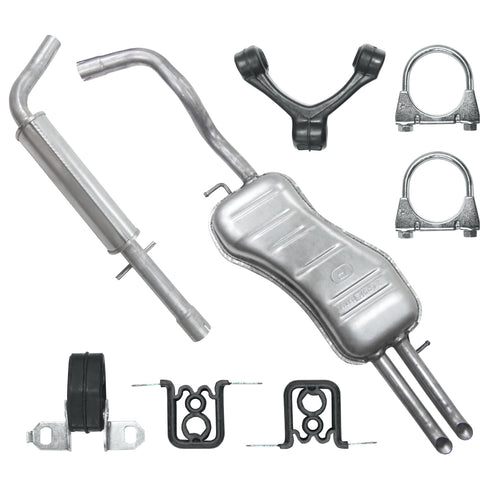 Auspuffanlage Schalldämpferset für Seat Toledo 2 II Limousine 1.8 (1998-10/2005)_1