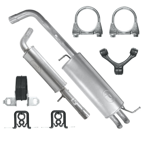 Auspuffanlage Schalldämpferset für Audi A3 8L Fließheck 1.8 T (1996-06/2003)_1