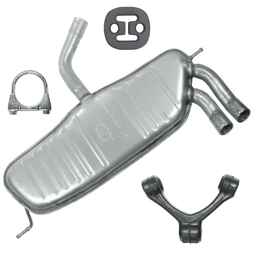 Endtopf Auspuff für Audi A3 8P Fließheck 1.9 TDI, 2.0 TDI (2003-11/2008)_1